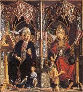 St Augustine and St Gregory PACHER, Michael